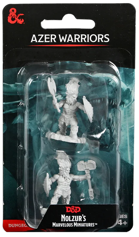 Dungeons & Dragons: Nolzurs Marvelous Miniatures: Azer Warriors 90675